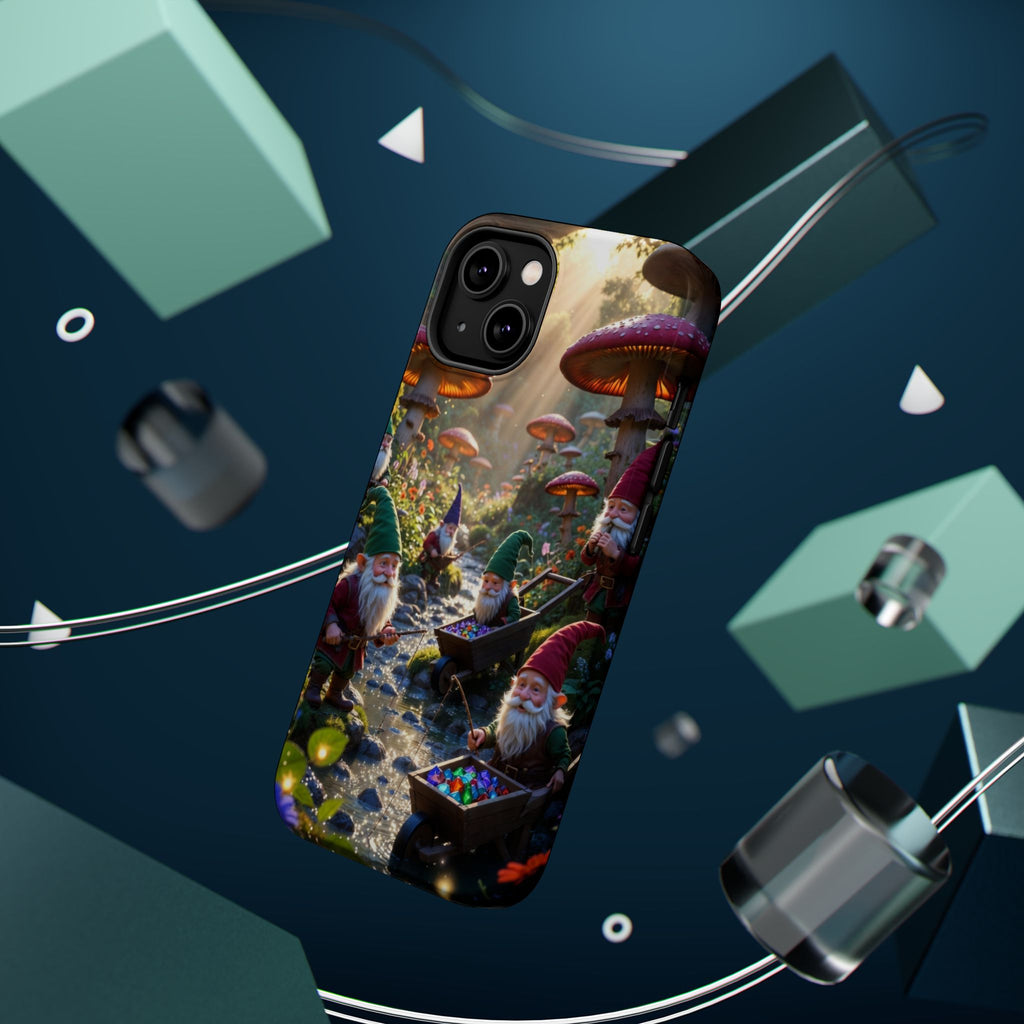 Gnome Mushroom Forest Phone Case | Magnetic Impact-Resistant Case