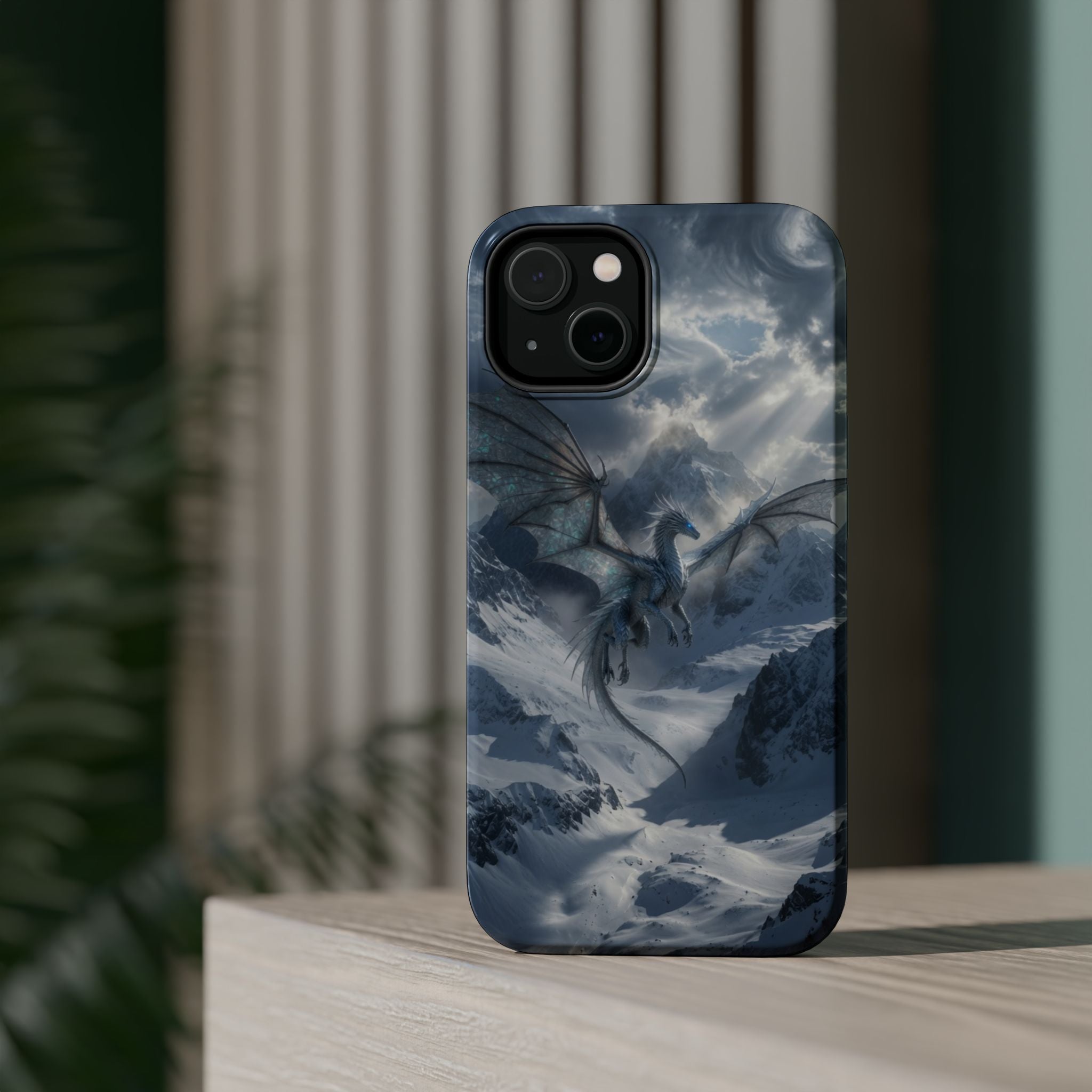 Ice Dragon phone case | Magnetic impact-resistant case