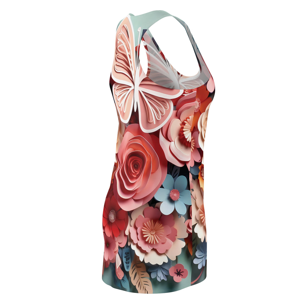 Women's Cut & Sew Racerback Dress (AOP)