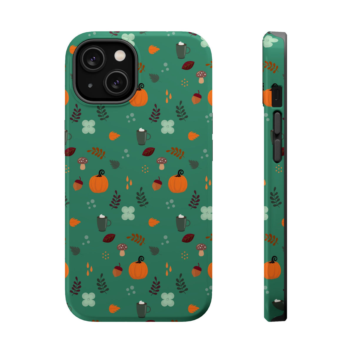 Autumn Pumpkins Pattern Phone Case | Magnetic Impact-Resistant Case