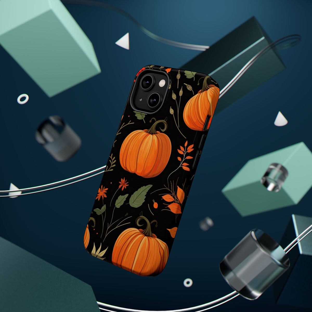 Autumn Pumpkins Phone Case | Magnetic Impact-Resistant Case