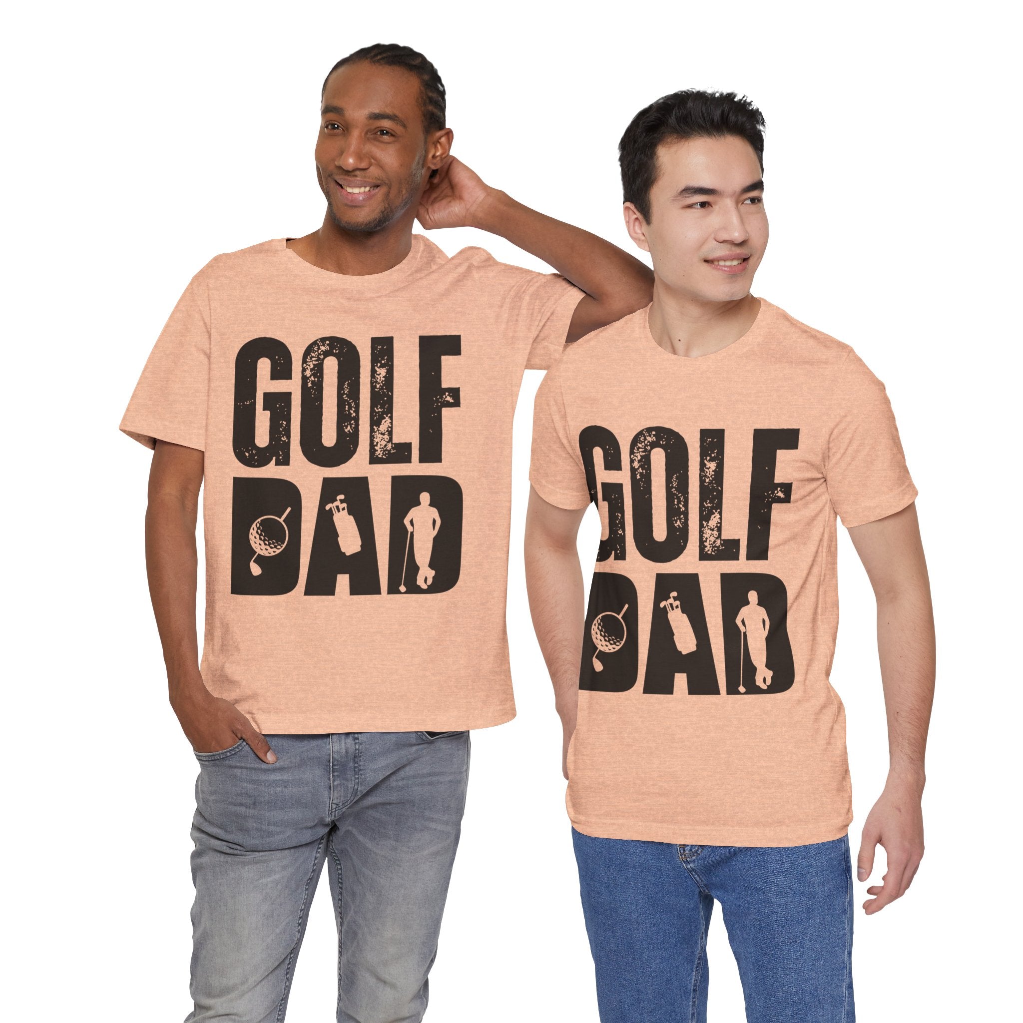 Golf Dad T-Shirt | Golf Graphic Tee, Golfing Father Design
