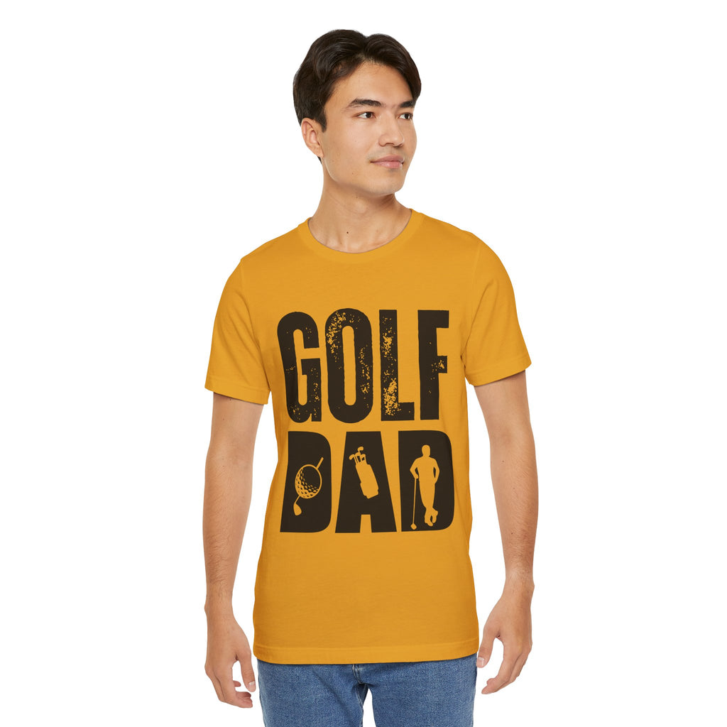 Golf Dad T-Shirt | Golf Graphic Tee, Golfing Father Design