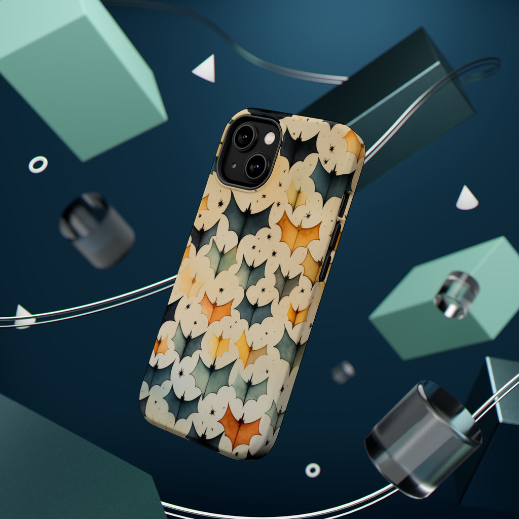 Vintage Bat Pattern Phone Case