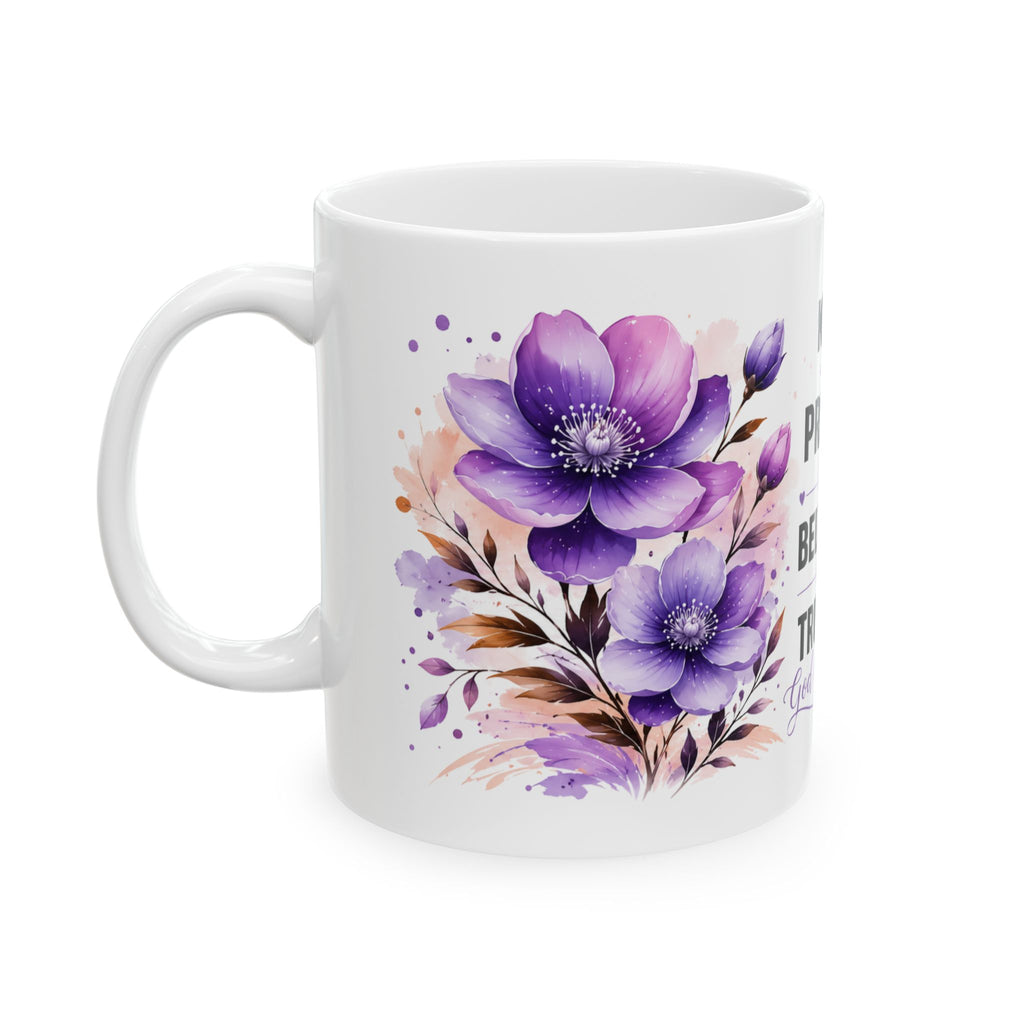 Keep Praying Keep Believing Keep Trusting mug | Inspirational Ceramic Mug