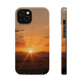 Sunrise Over Mountains phone case | Magnetic impact-resistant case