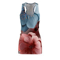 Blush & Slate Floral Racerback Dress | All-Over Print