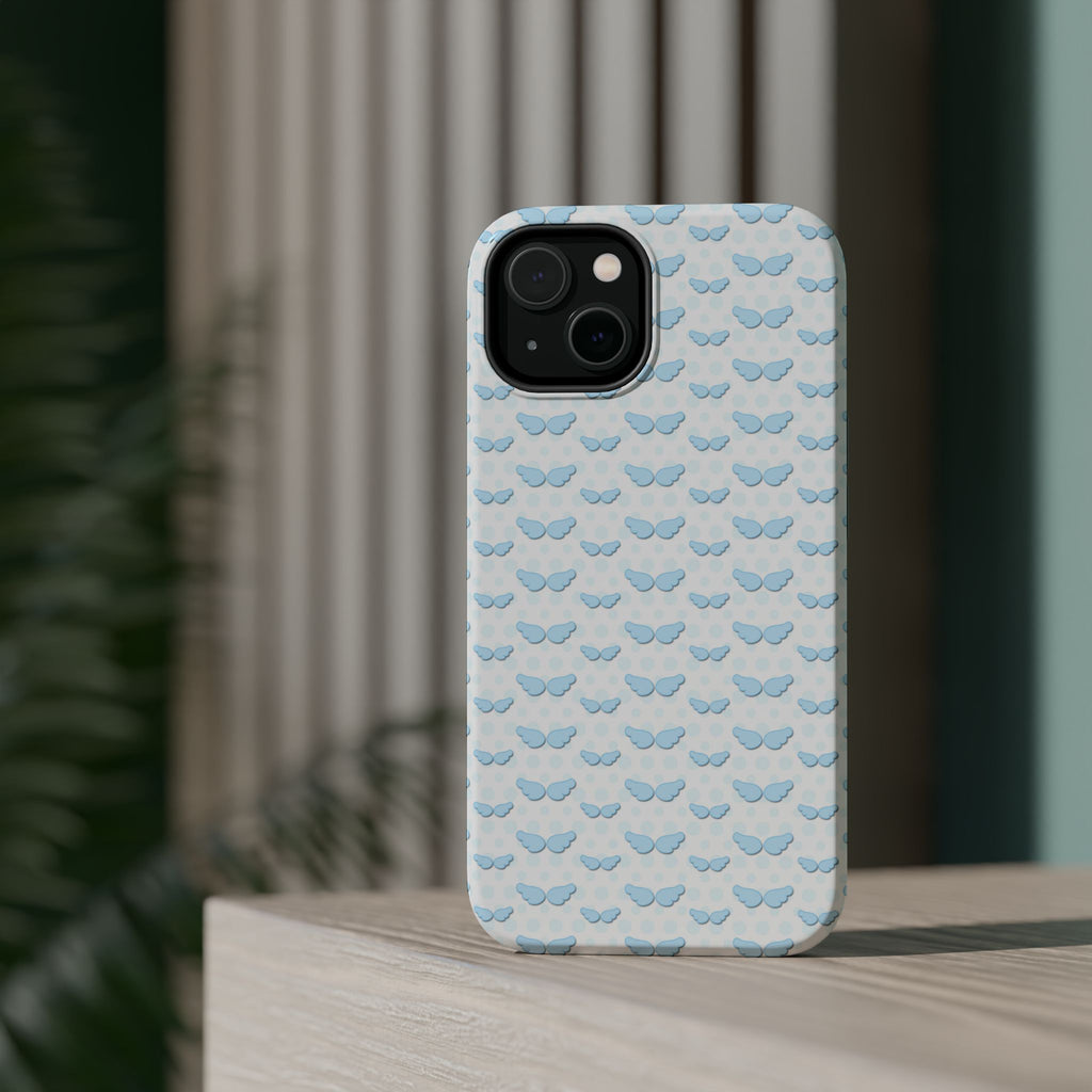 Blue Wings Pattern Phone Case
