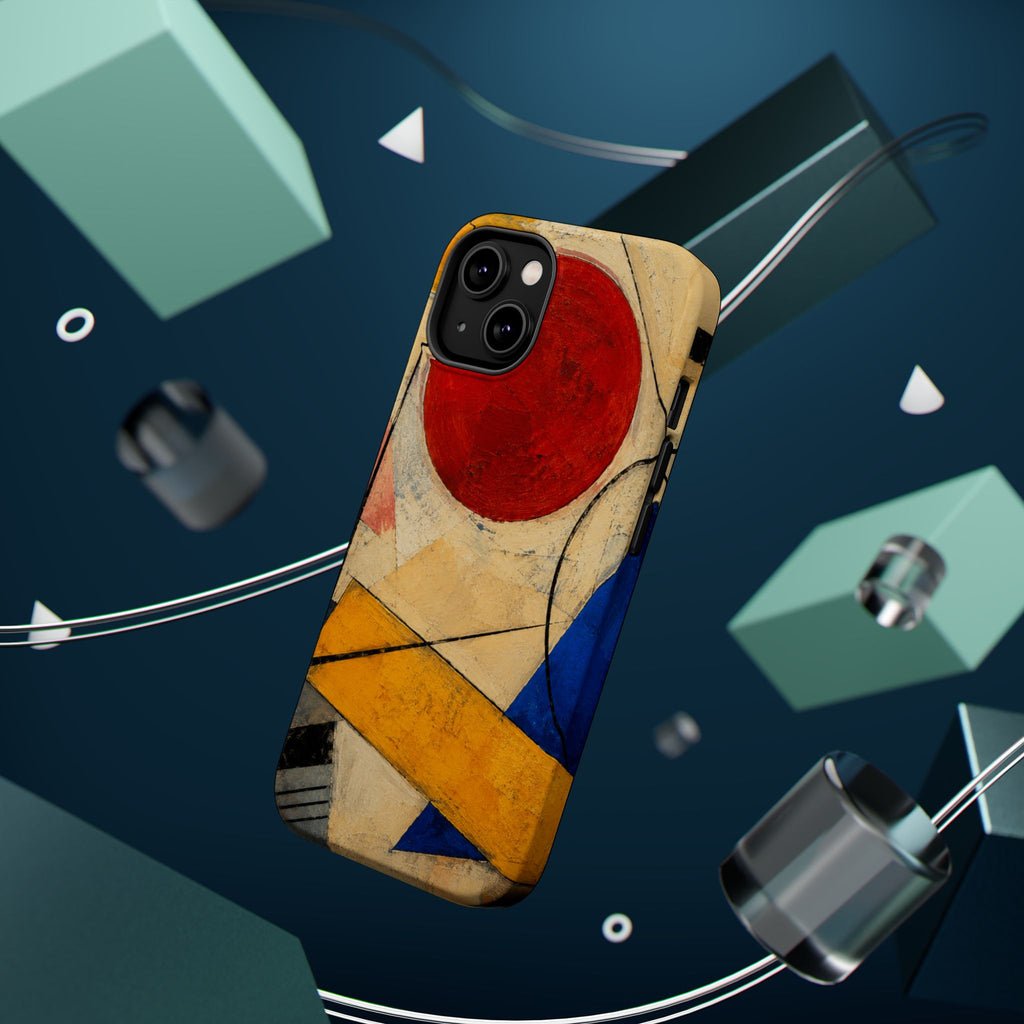 Abstract Geometric Art Phone Case | Magnetic Impact-Resistant Case