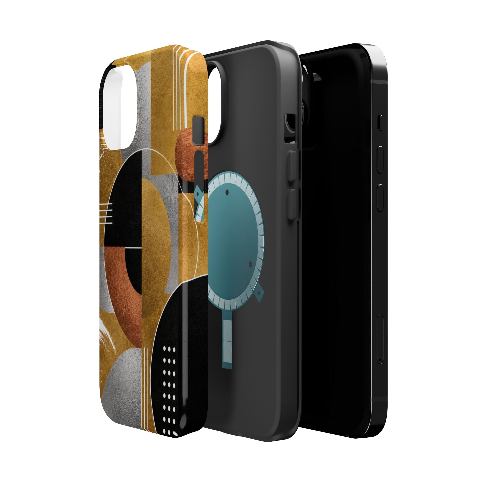 Abstract Geometric Art Phone Case | Magnetic Impact-Resistant Case