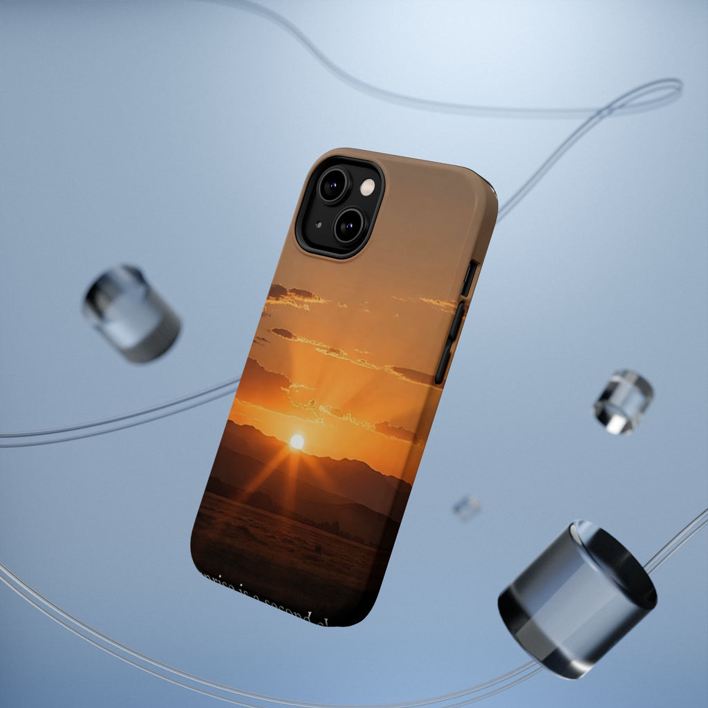 Sunrise Over Mountains phone case | Magnetic impact-resistant case