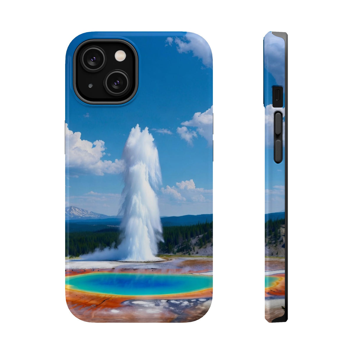 Grand Prismatic Spring Geyser Phone Case