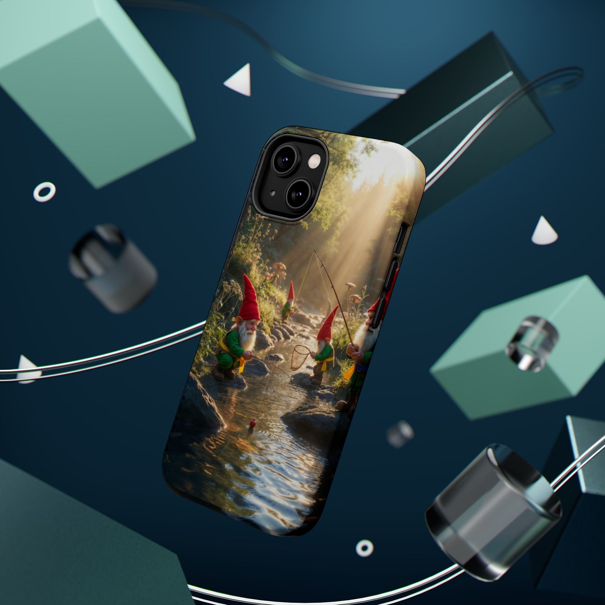 Gnome Creek Scene Phone Case | Magnetic Impact-Resistant Case