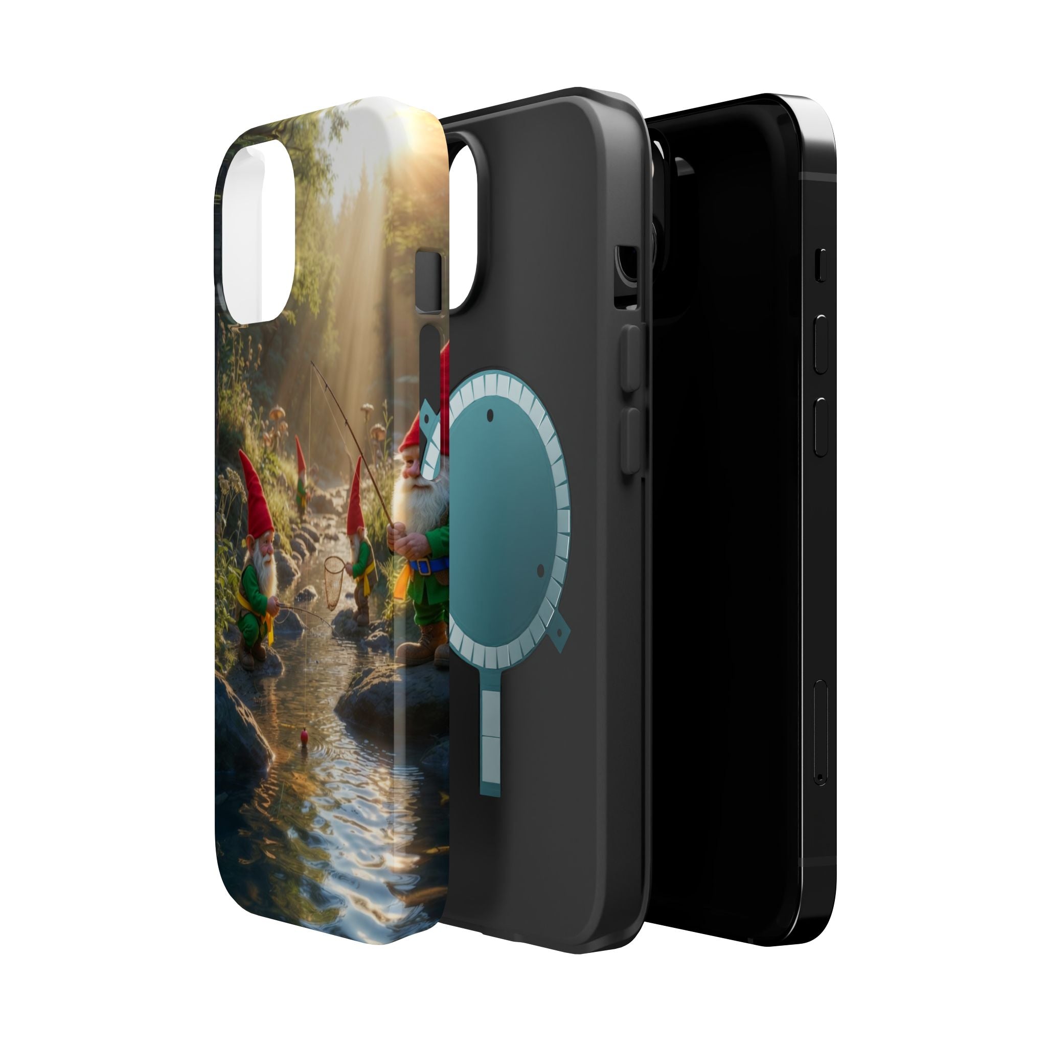 Gnome Creek Scene Phone Case | Magnetic Impact-Resistant Case