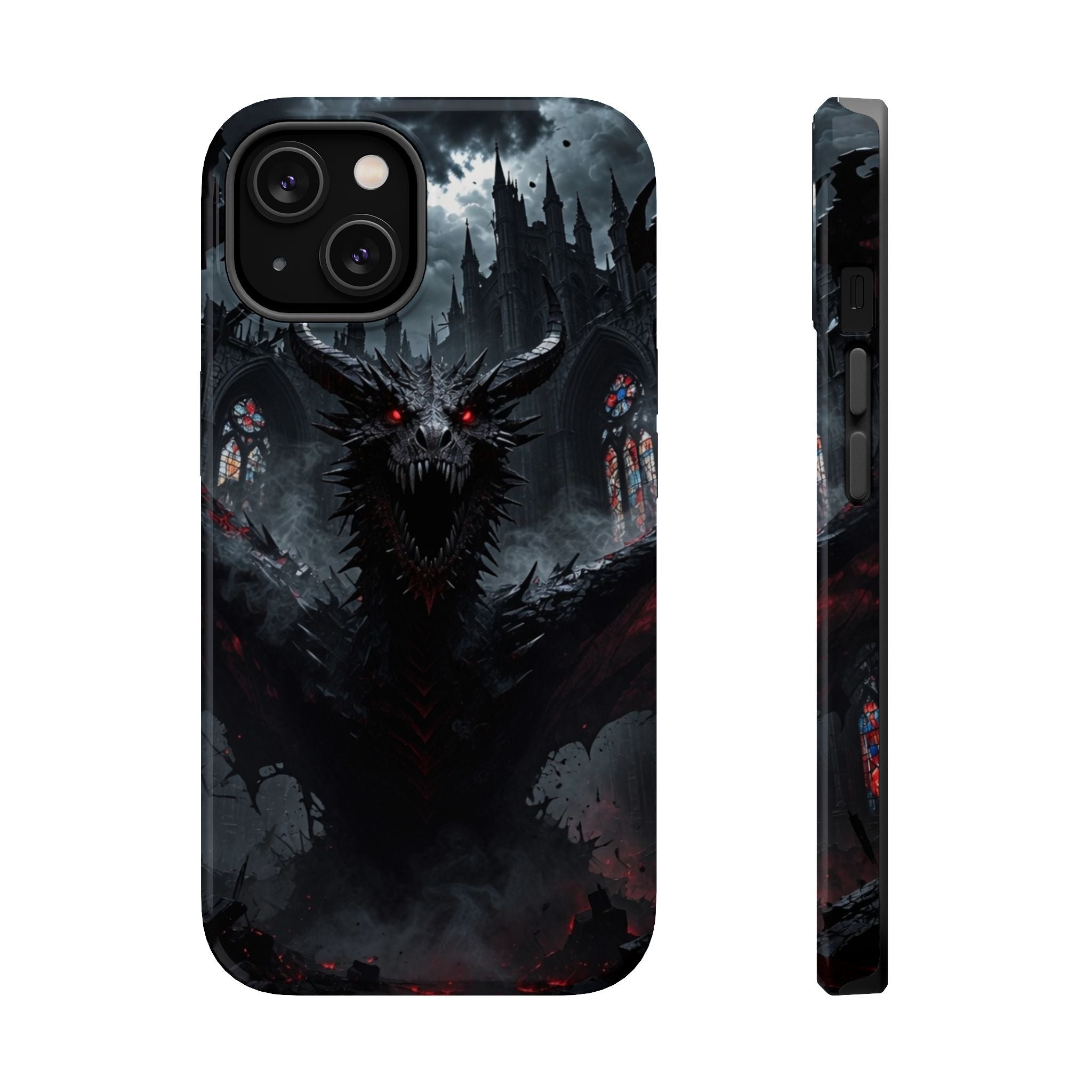 Demonic Castle Monster Phone Case | Magnetic Impact-Resistant Case