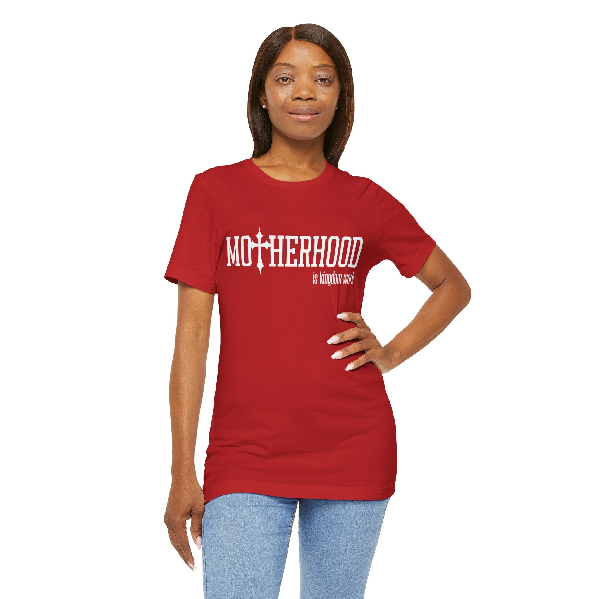 Motherhood is Kingdom Work T-Shirt | Christian Mom Tee, Faith Shirt