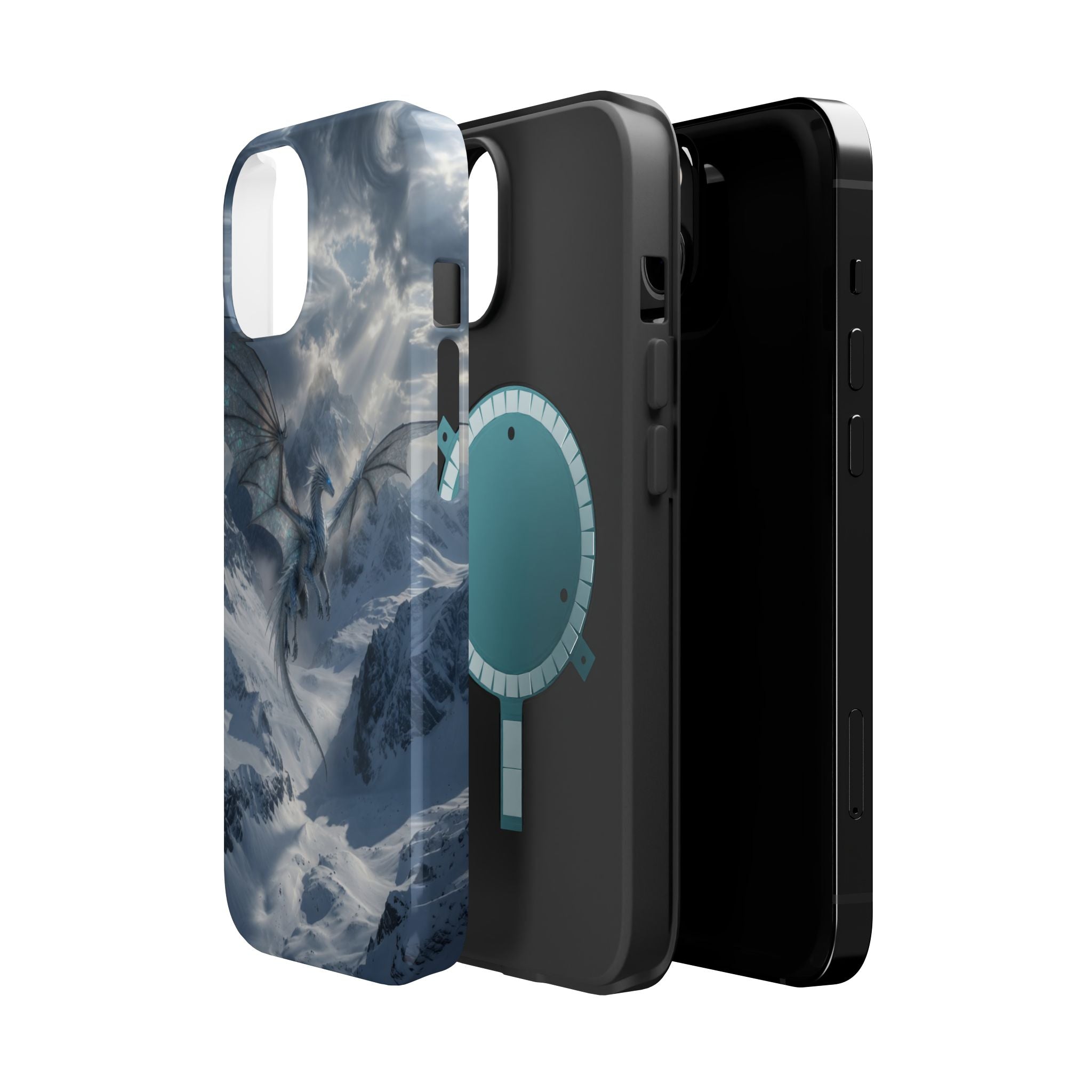 Ice Dragon phone case | Magnetic impact-resistant case