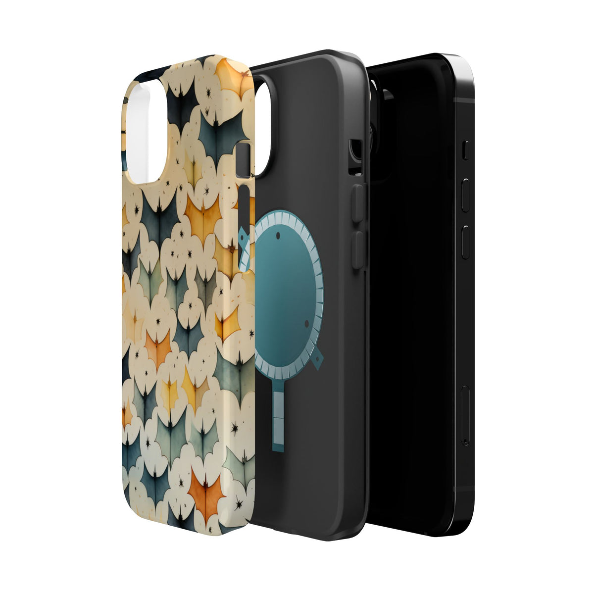 Vintage Bat Pattern Phone Case