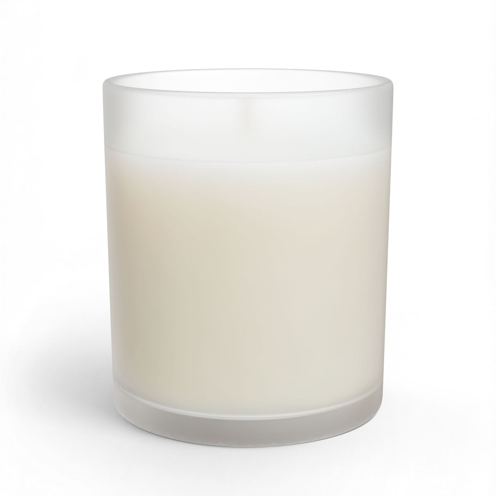 Beach Rose Glass Candle | 11oz Soy Wax Candle