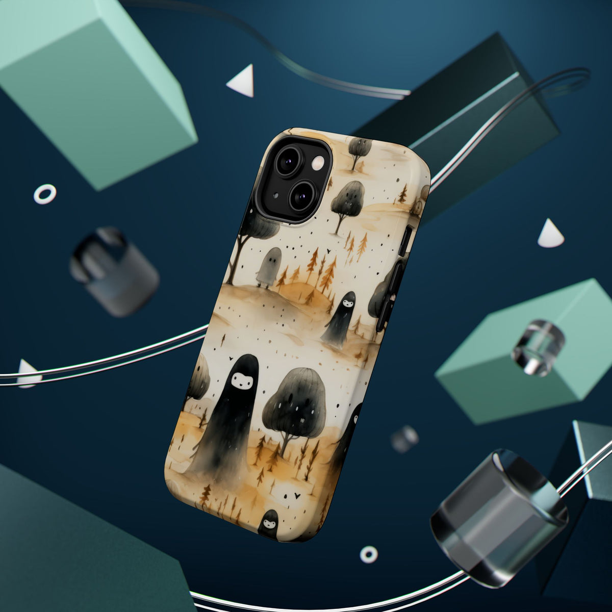 Forest Ghosts phone case | Magnetic impact-resistant case