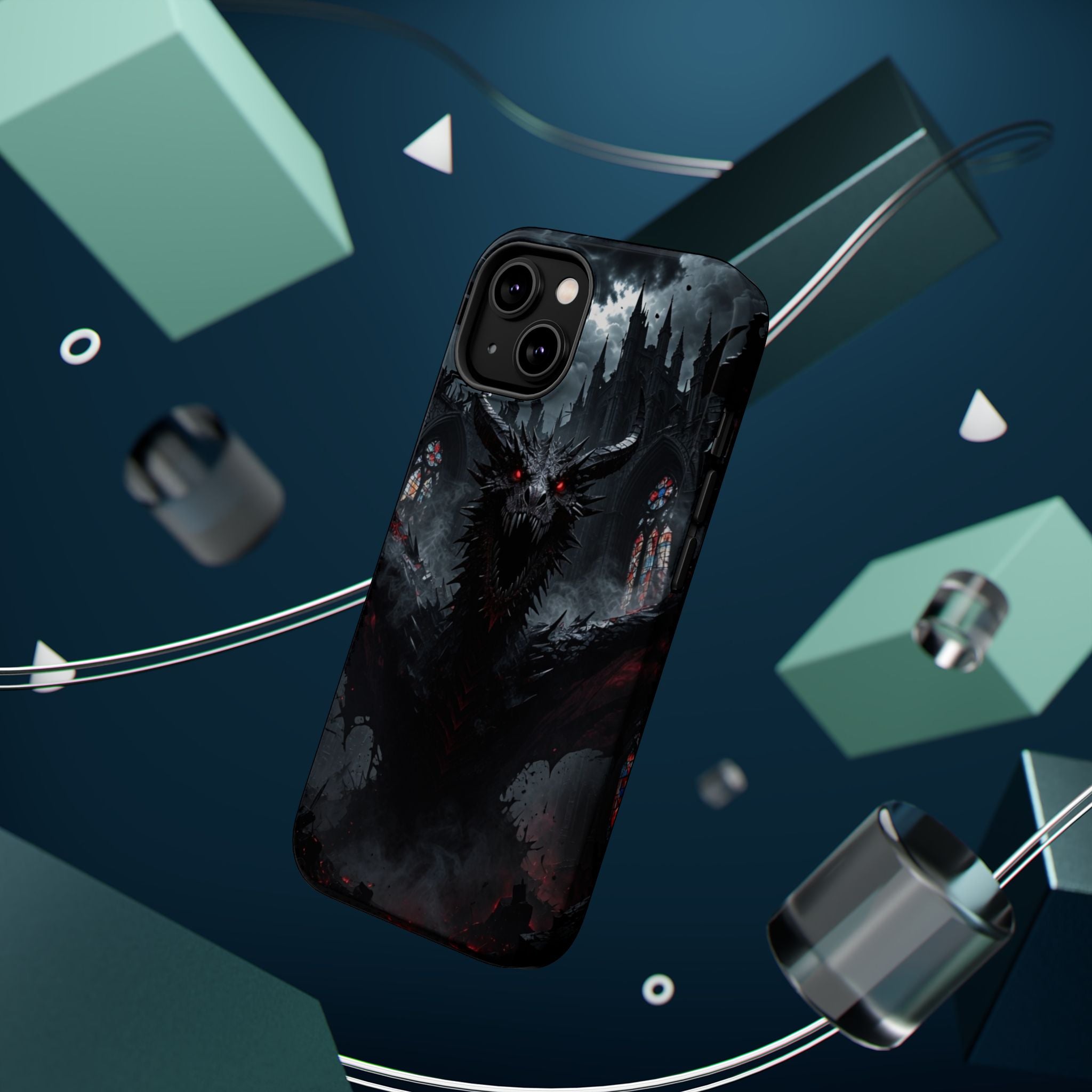 Demonic Castle Monster Phone Case | Magnetic Impact-Resistant Case