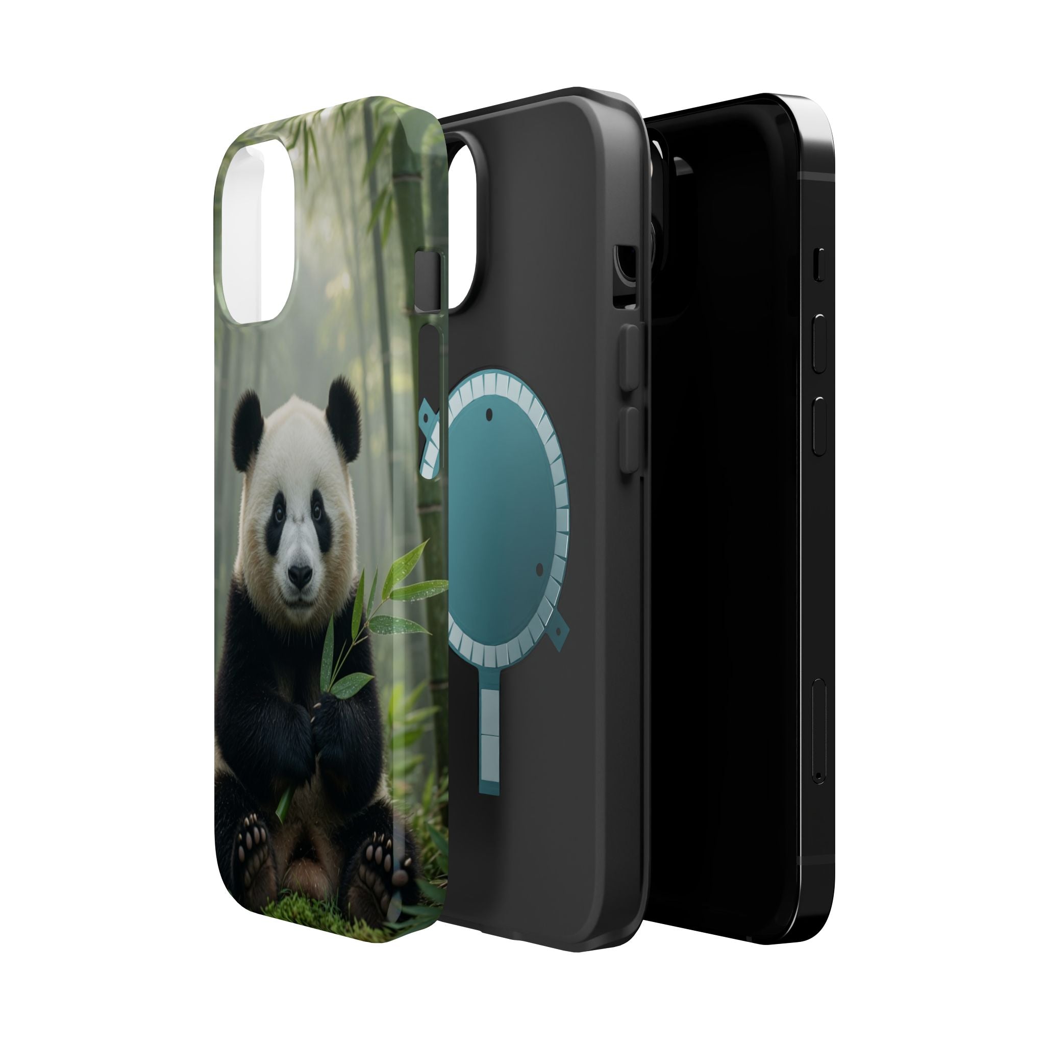 Cute Baby Panda Phone Case | Magnetic Impact-Resistant Case
