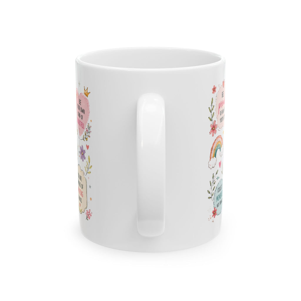 You Are Enough Inspirational Quotes Mug | Positive Affirmation Ceramic Mug