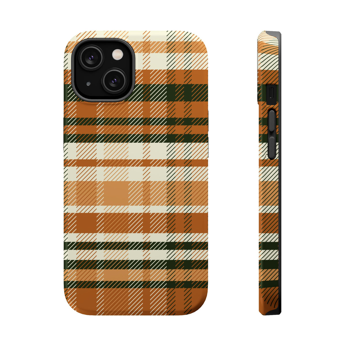 Autumn Plaid Phone Case | Magnetic Impact-Resistant Case