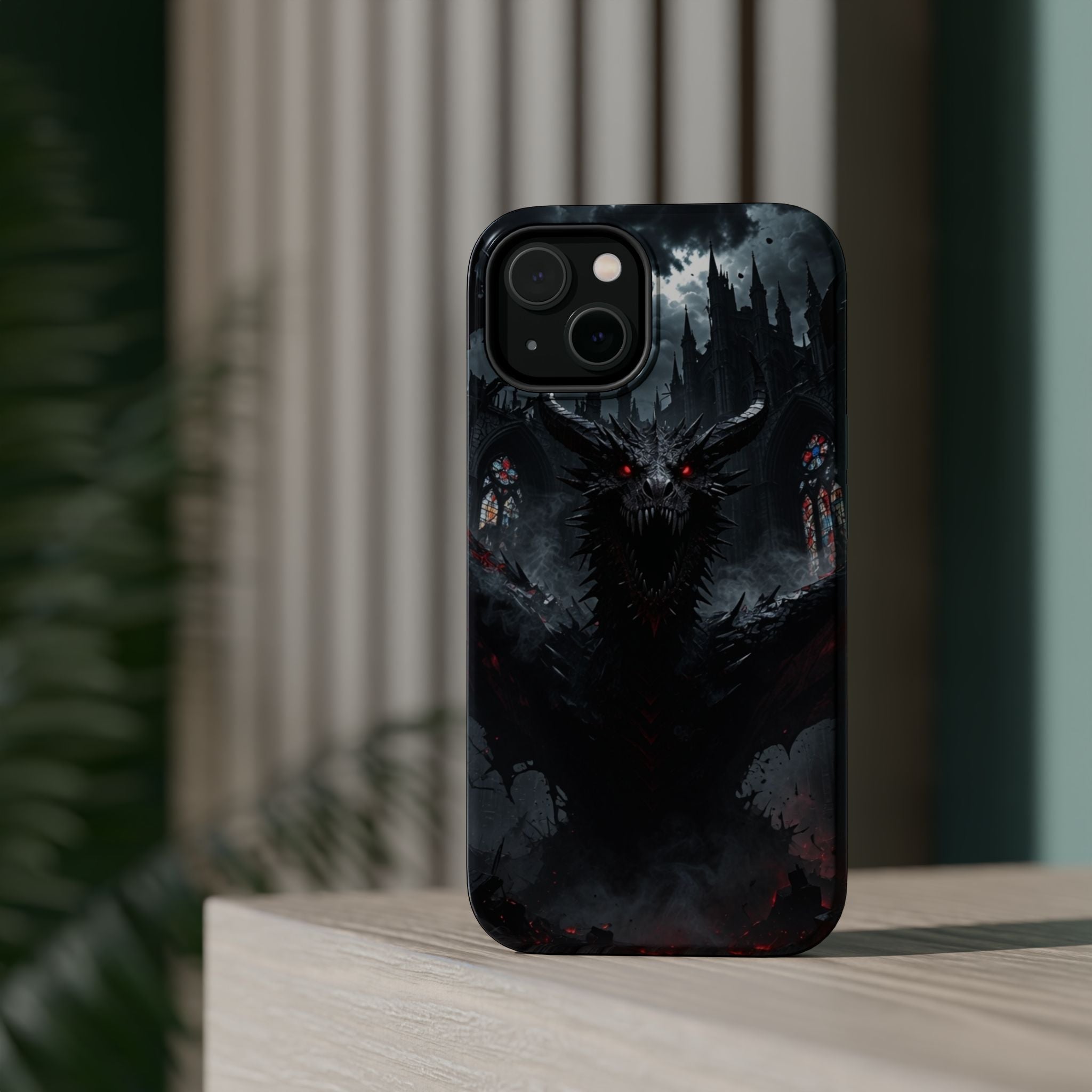 Demonic Castle Monster Phone Case | Magnetic Impact-Resistant Case