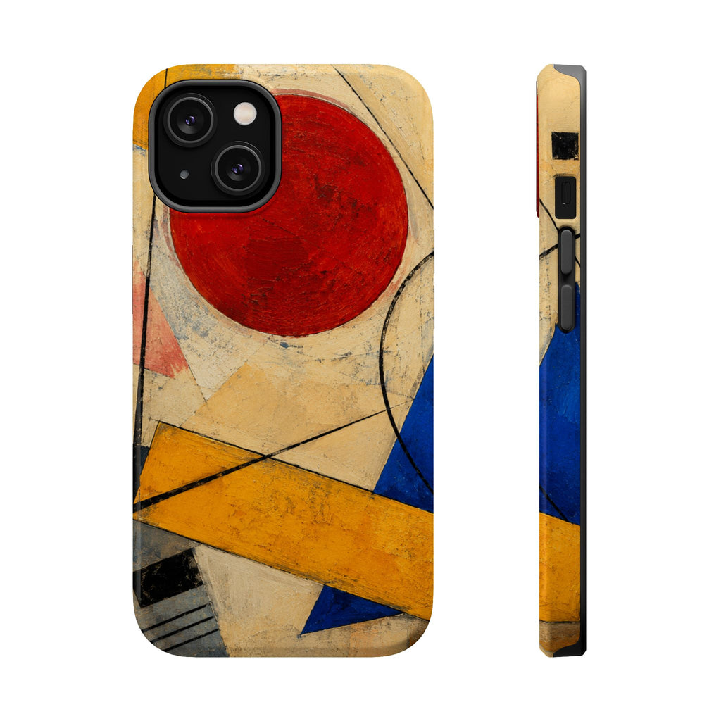 Abstract Geometric Art Phone Case | Magnetic Impact-Resistant Case