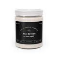 Sea Breeze soy candle 9oz | Scented Soy Candle with White Lid