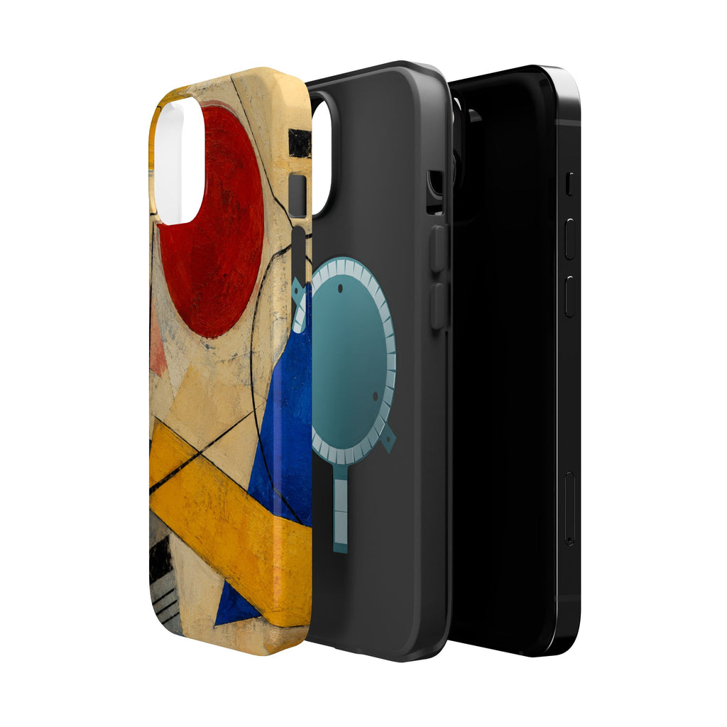 Abstract Geometric Art Phone Case | Magnetic Impact-Resistant Case