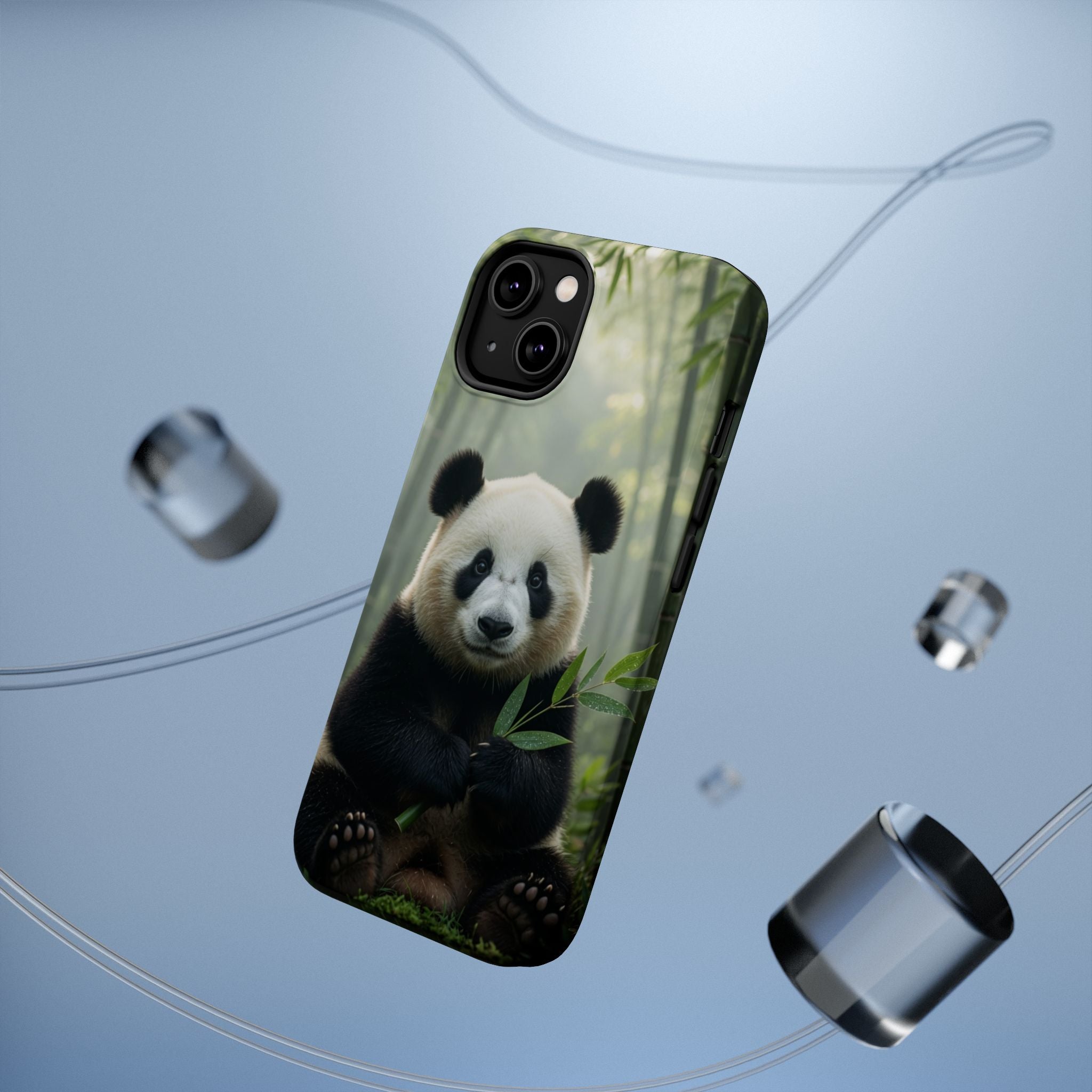 Cute Baby Panda Phone Case | Magnetic Impact-Resistant Case