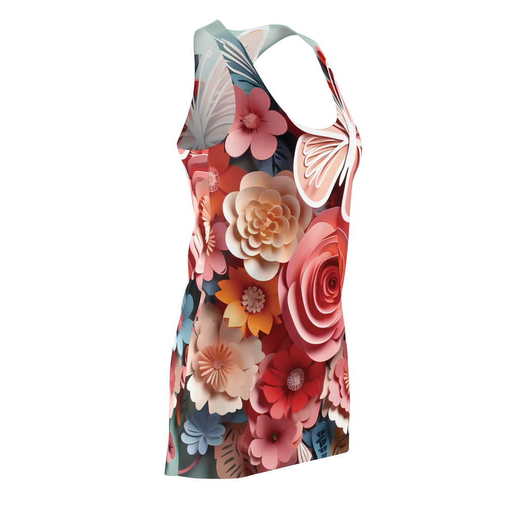 Women's Cut & Sew Racerback Dress (AOP)