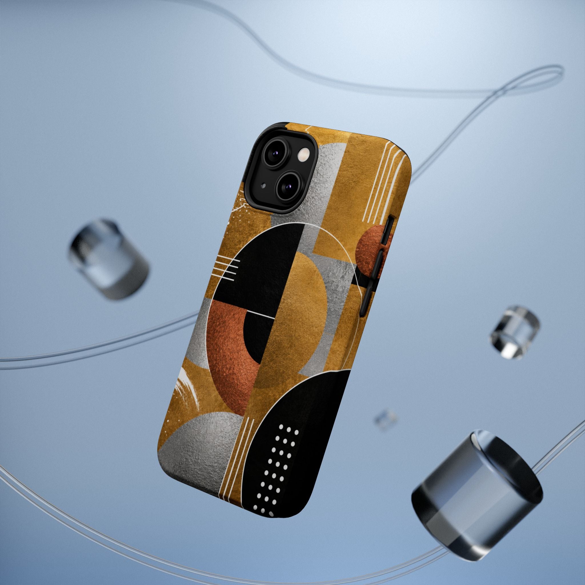 Abstract Geometric Art Phone Case | Magnetic Impact-Resistant Case