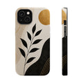 Abstract Botanical Sun Phone Case | Magnetic Impact-Resistant Case