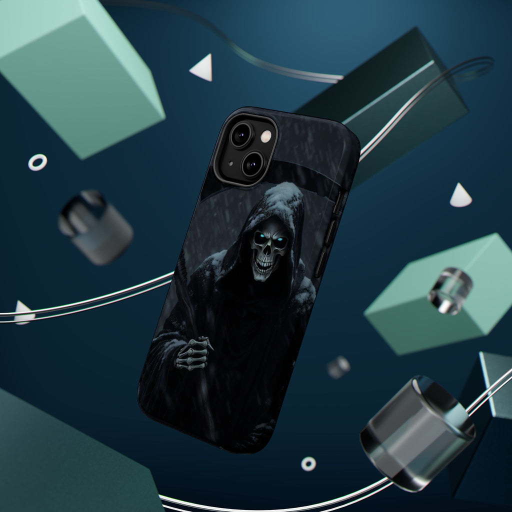 Grim Reaper Skull Phone Case | Magnetic Impact-Resistant Case