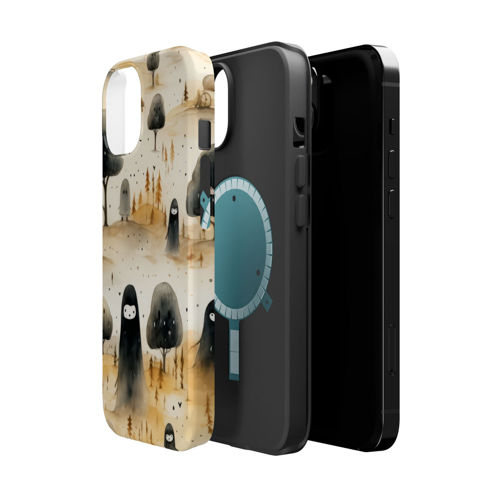Forest Ghosts phone case | Magnetic impact-resistant case