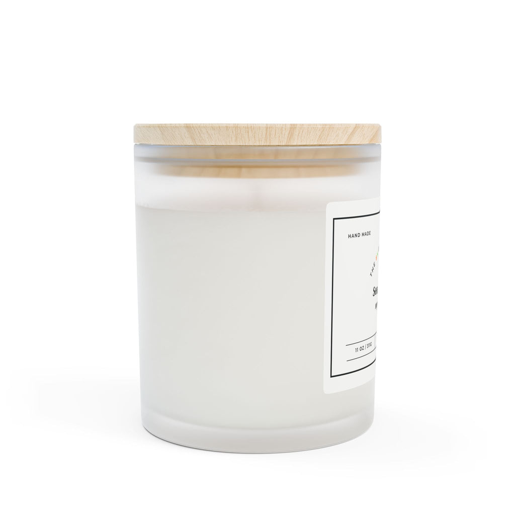 Sea Minerals Candle Frosted Glass Candle, 11oz | Soy Wax, Natural Scent