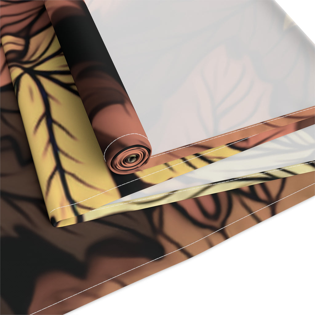 Autumn Maple Leaves Table Runner | Fall Leaves Table Runner