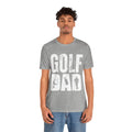 Golf Dad T-Shirt | Father's Day Golfer Tee, Golf Ball Silhouette