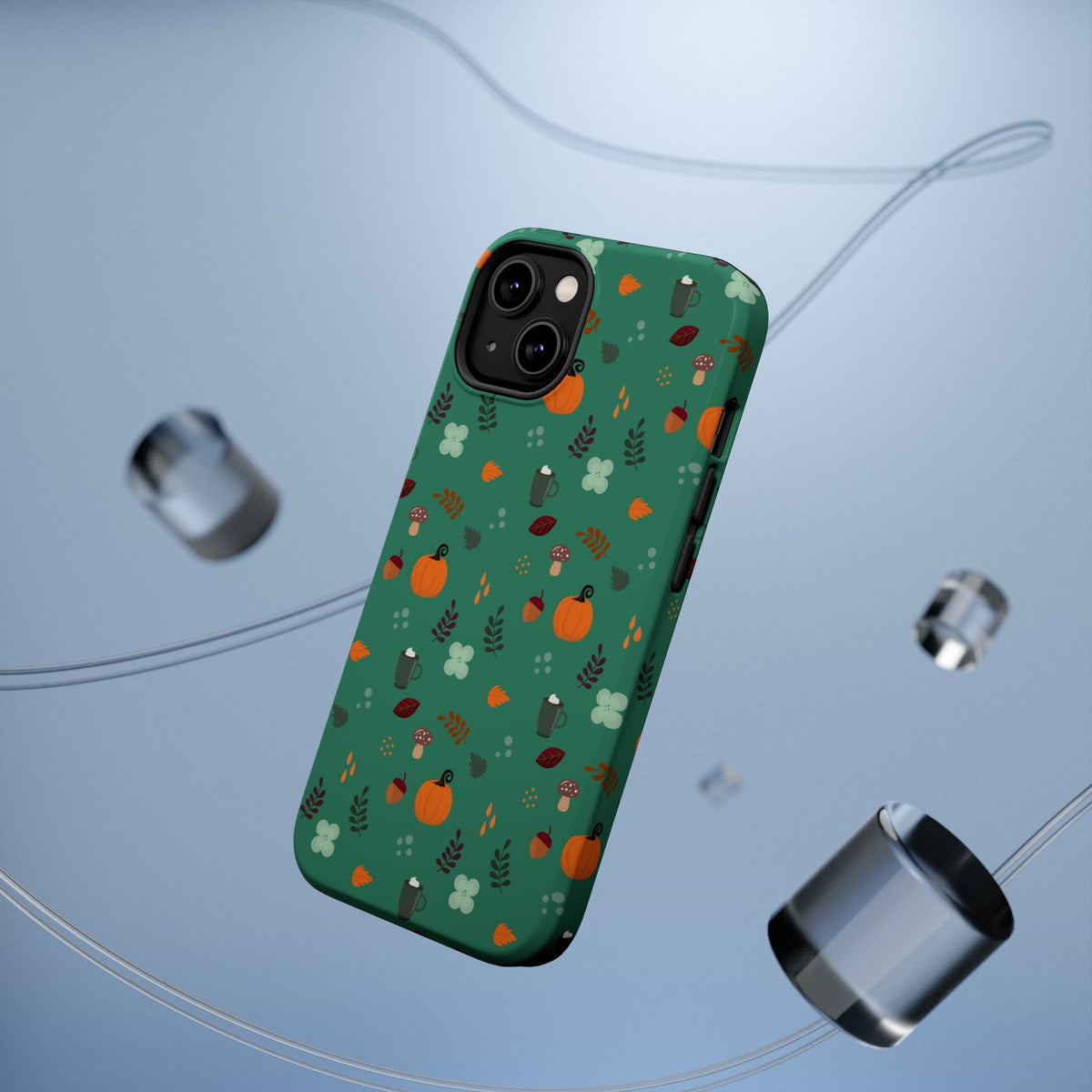 Autumn Pumpkins Pattern Phone Case | Magnetic Impact-Resistant Case