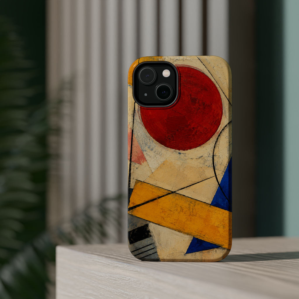 Abstract Geometric Art Phone Case | Magnetic Impact-Resistant Case