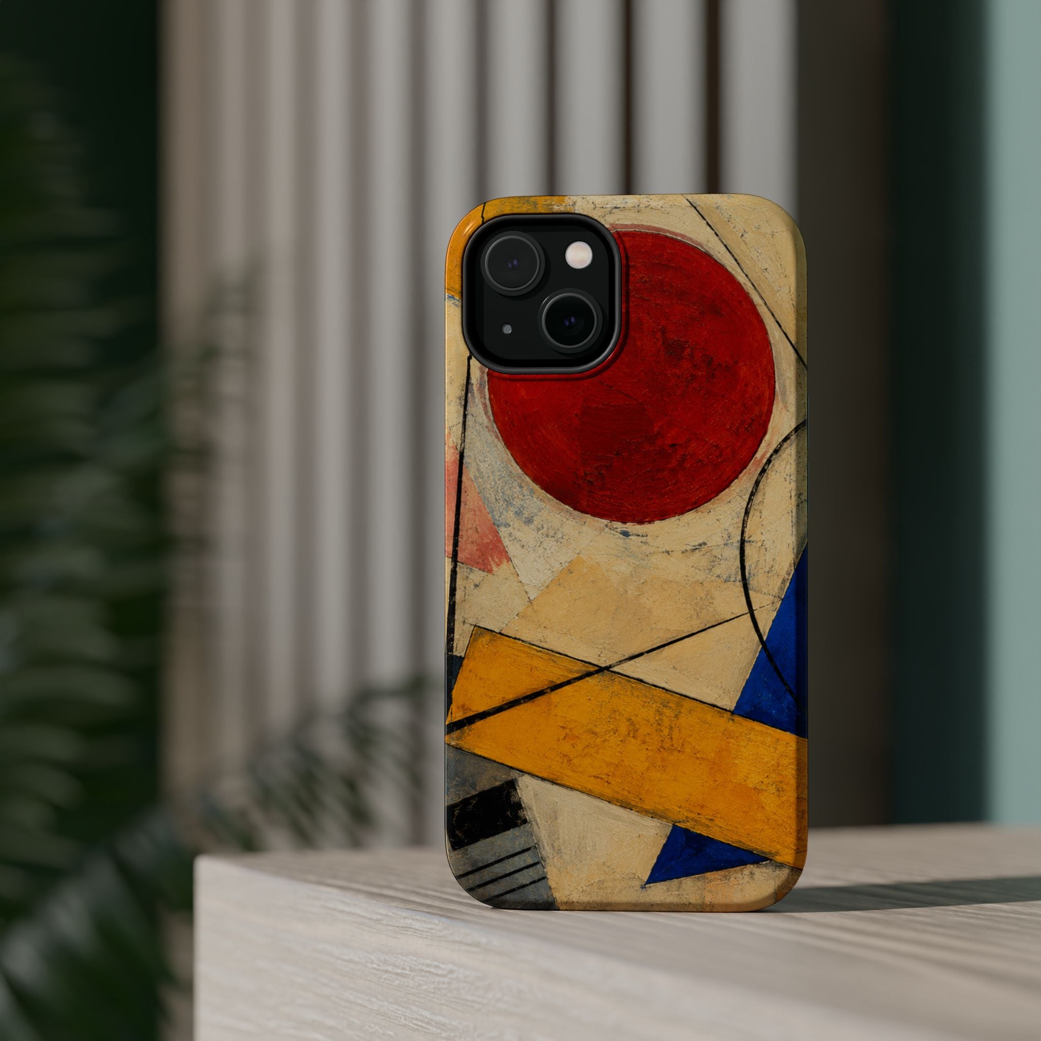 Abstract Geometric Art Phone Case | Magnetic Impact-Resistant Case