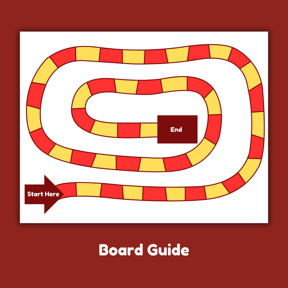 Spin the Arrow Board Game Printable | Fun Action Challenge Game for Kids | Party Spinner Game PDF | Instant Download Ages 6+