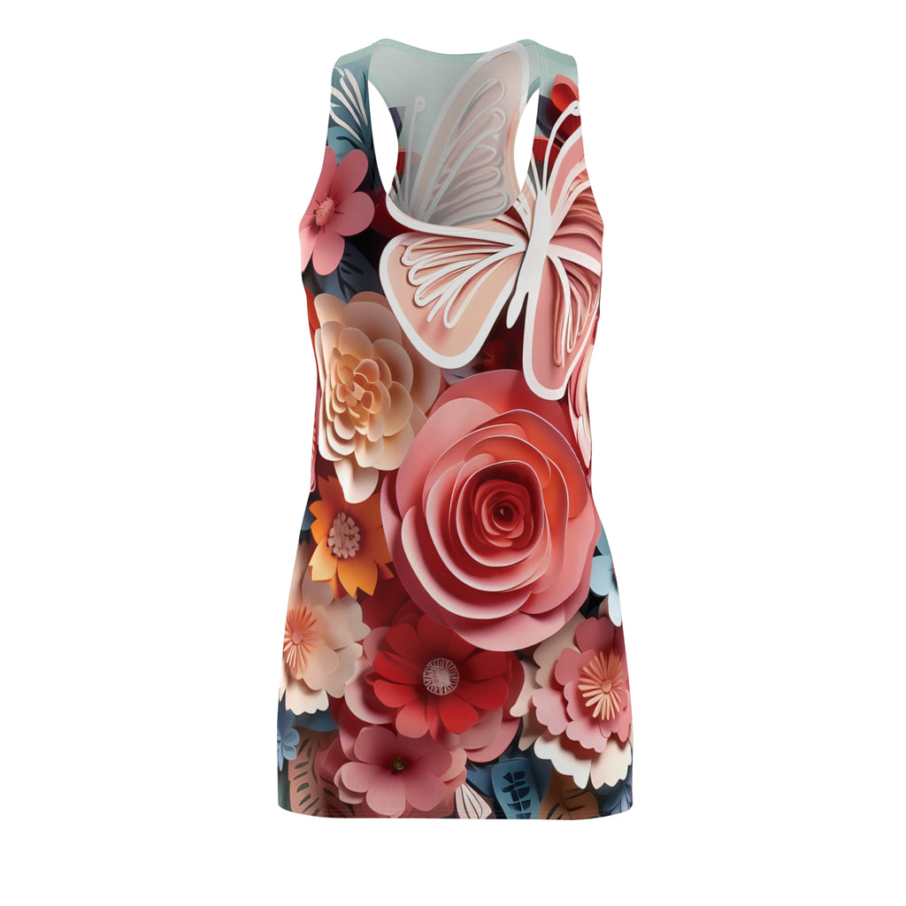Women's Cut & Sew Racerback Dress (AOP)