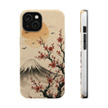 Cherry Blossom Mount Fuji Phone Case | Magnetic Impact-Resistant Case