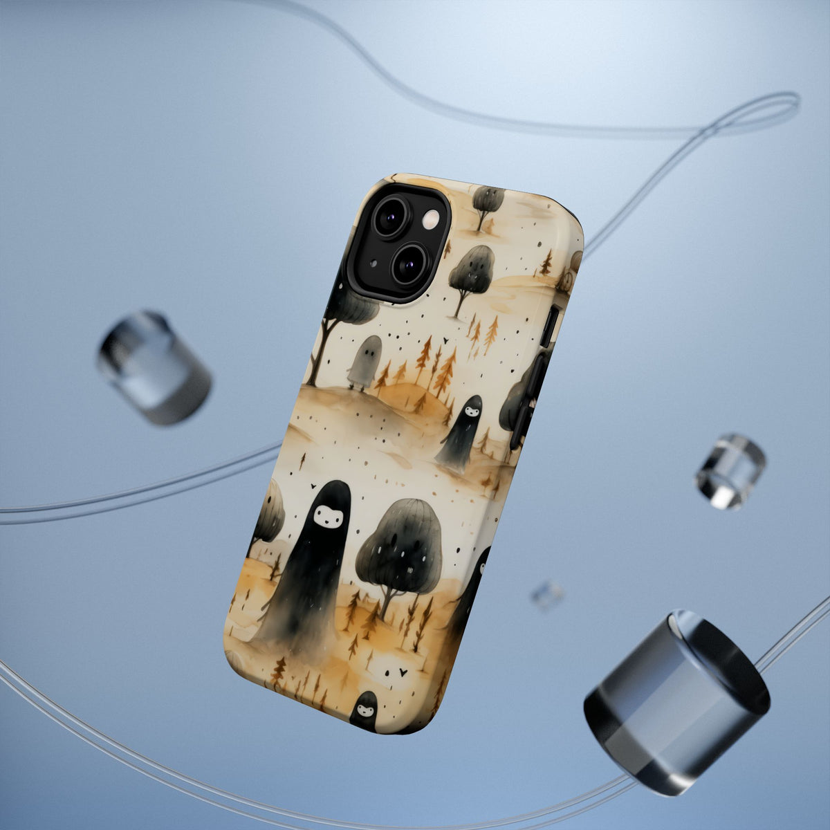 Forest Ghosts phone case | Magnetic impact-resistant case