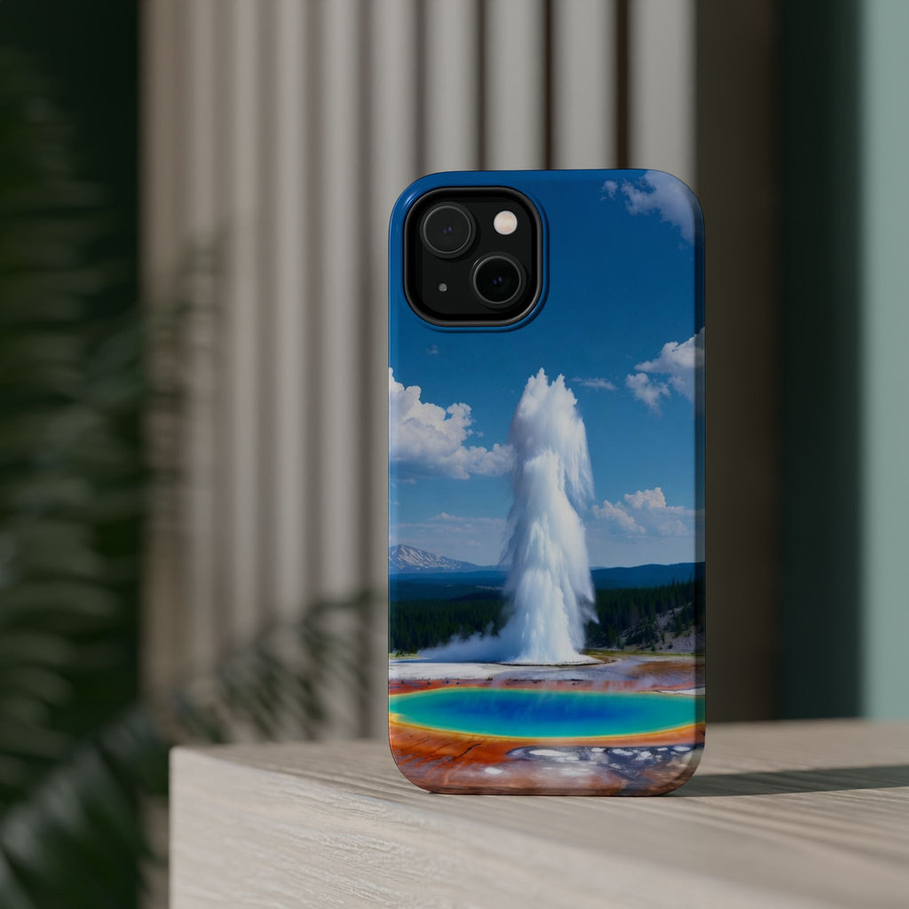 Grand Prismatic Spring Geyser Phone Case