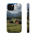 Mountain Valley Cabins Phone Case | Magnetic Impact-Resistant